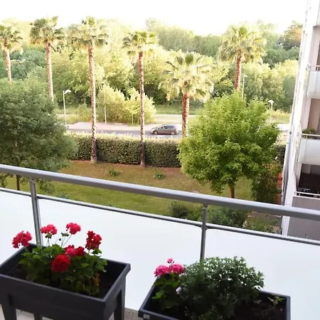 Proche Montpellier, T3, 2 Chambres, Parking, Tram Daire Castelnau-le-Lez